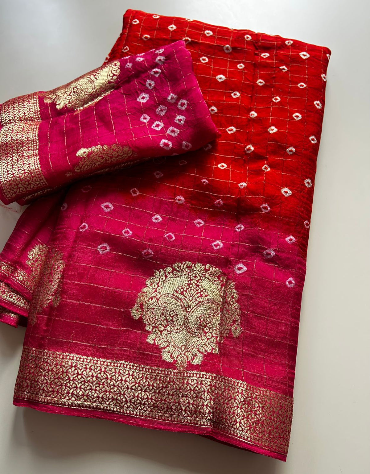 Charming Function Wear Pure Georgette With Jacquard Weaving Work Rich Pallu Saree With Blouse Piece