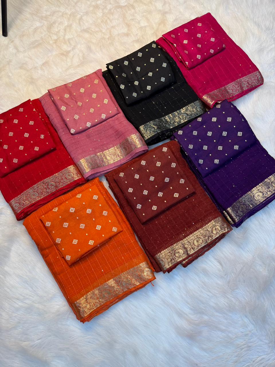 Captivating Festive Wear Viscose Georgette Jacquard Weaving Work Fancy Saree With Blouse Piece