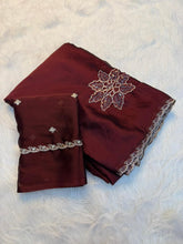 Load image into Gallery viewer, Heritage Festive Wear Soft Rangoli Silk Embroidery n Sequence Work Fancy Saree With Blissful Blouse
