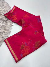 Load image into Gallery viewer, Scrupulous Function Wear Pure Soft Dola Silk Jacquard Border Print Rich Pallu Fancy Saree With Blouse Piece
