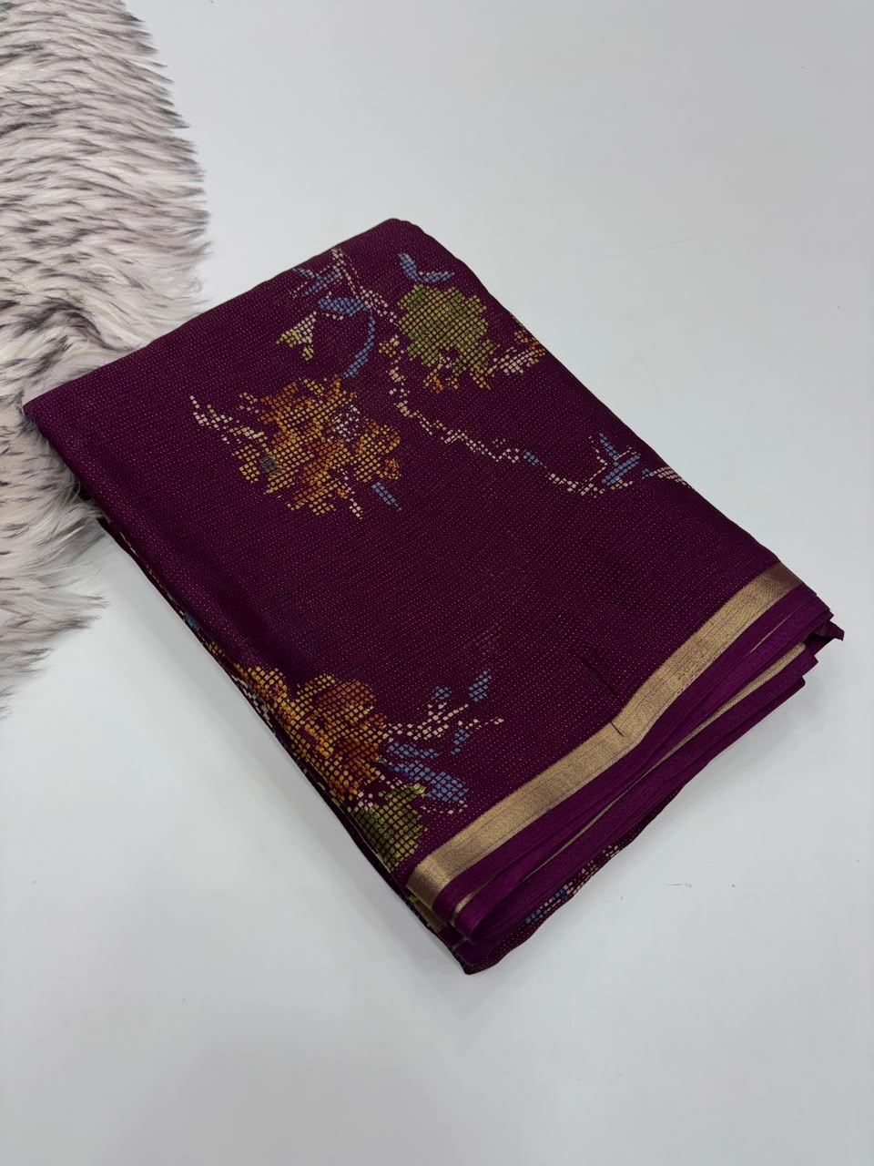 Scrupulous Function Wear Pure Soft Dola Silk Jacquard Border Print Rich Pallu Fancy Saree With Blouse Piece