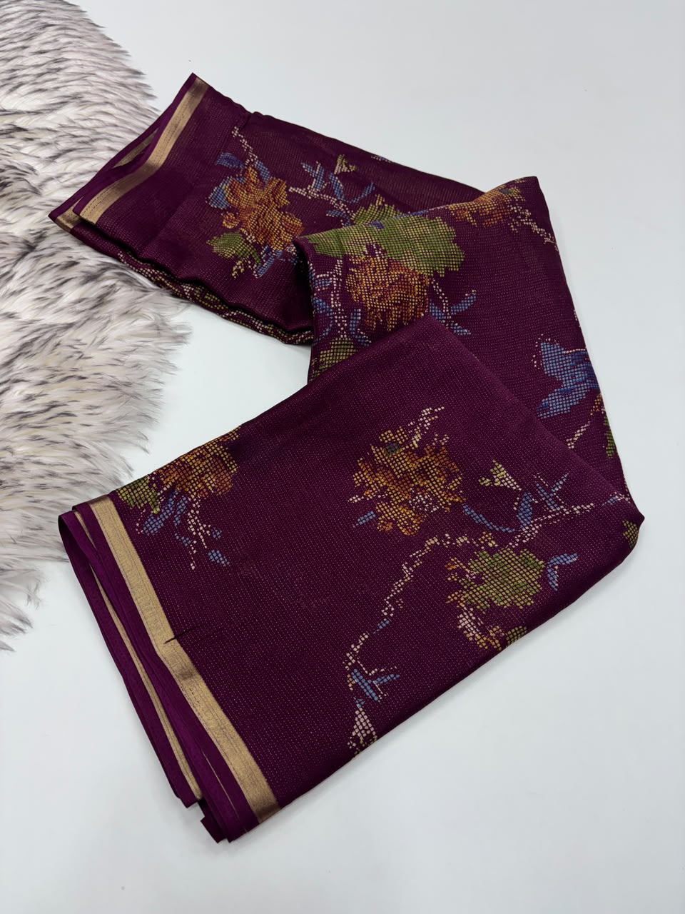 Scrupulous Function Wear Pure Soft Dola Silk Jacquard Border Print Rich Pallu Fancy Saree With Blouse Piece