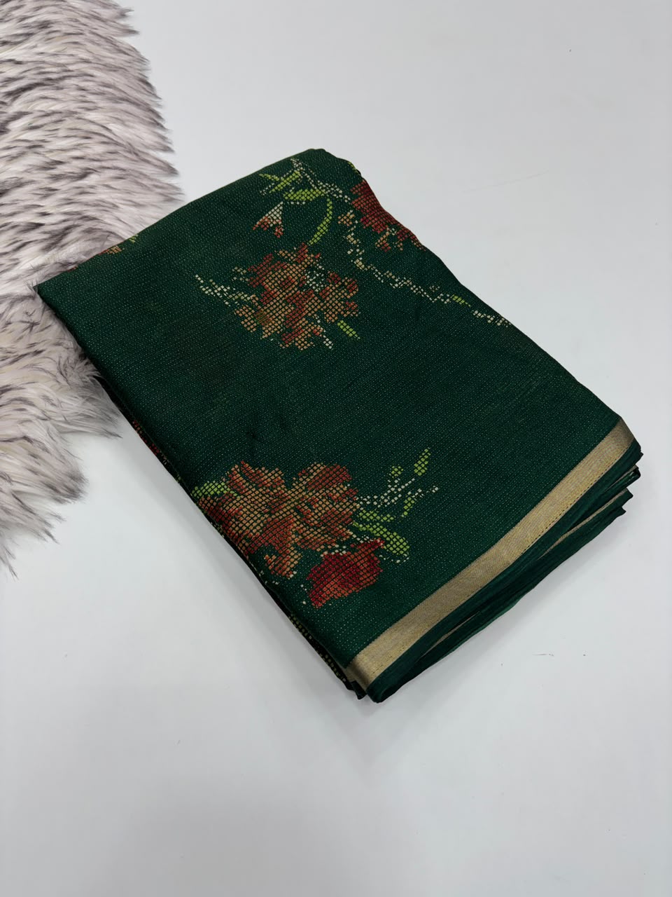 Scrupulous Function Wear Pure Soft Dola Silk Jacquard Border Print Rich Pallu Fancy Saree With Blouse Piece