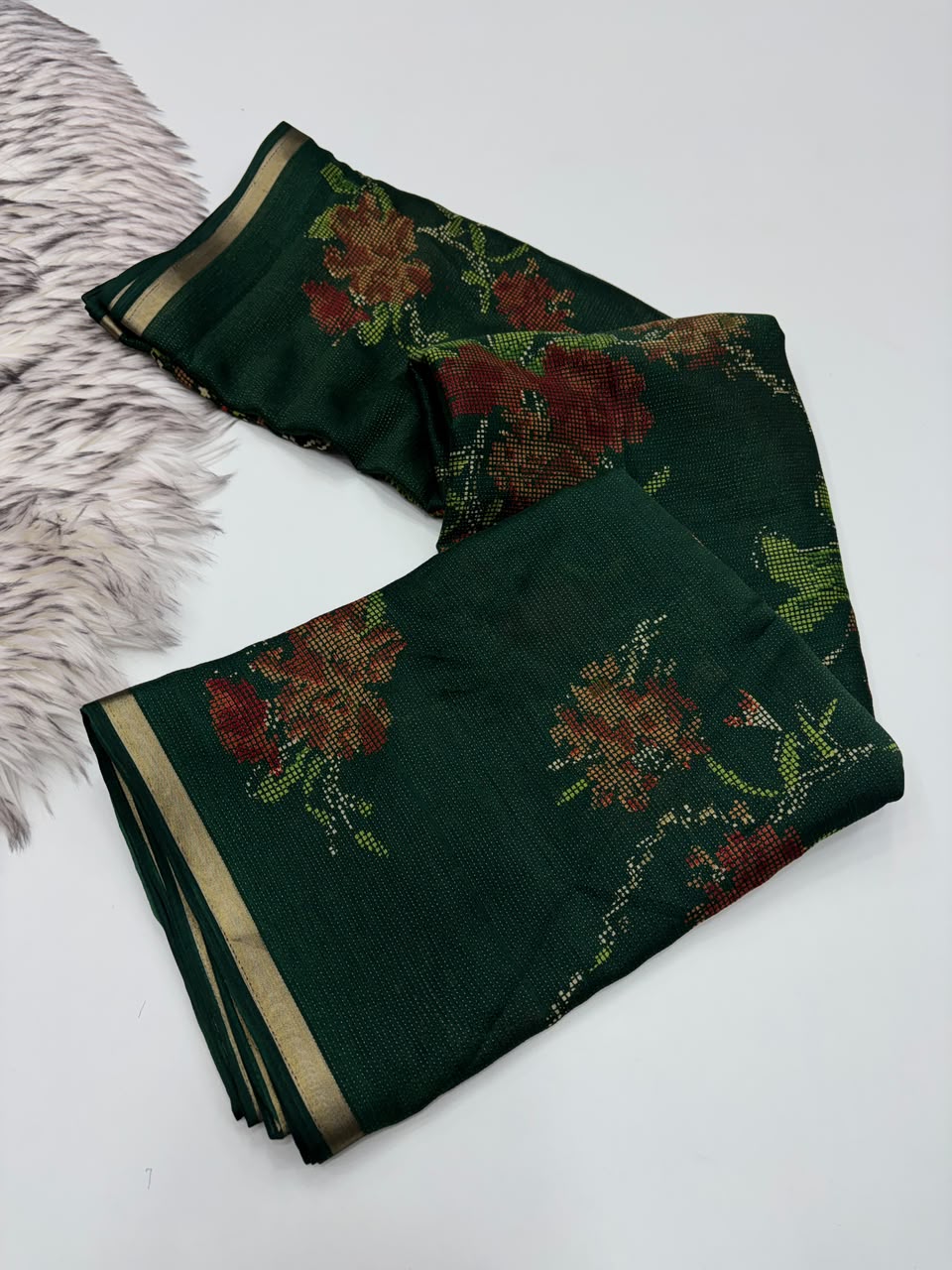Scrupulous Function Wear Pure Soft Dola Silk Jacquard Border Print Rich Pallu Fancy Saree With Blouse Piece