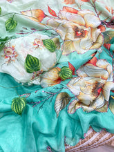 Load image into Gallery viewer, Incomparable Party Wear Soft Silk Printed n Hand Work Fancy Saree With Blissful Blouse Piece
