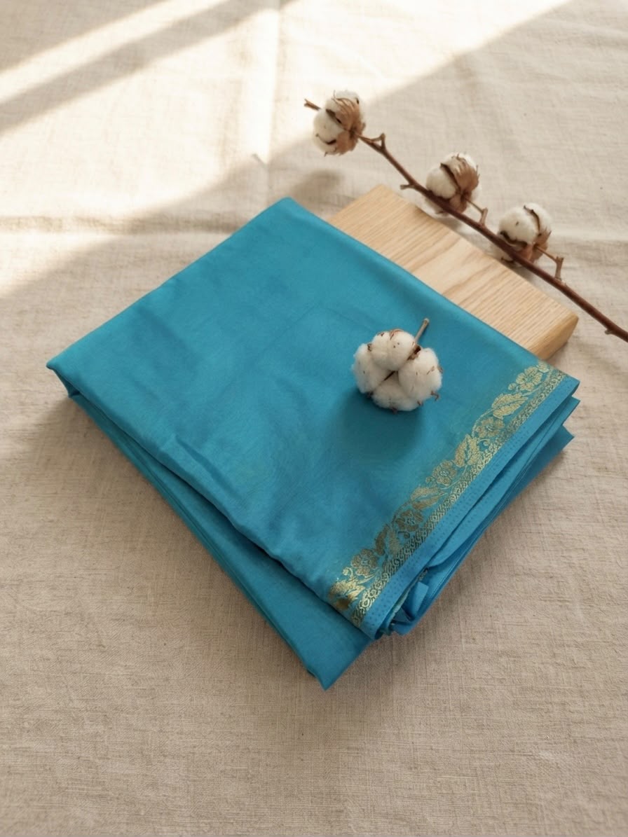 Adorable Function Wear Pure Silk Rich Pallu Fancy Saree With Blouse Piece