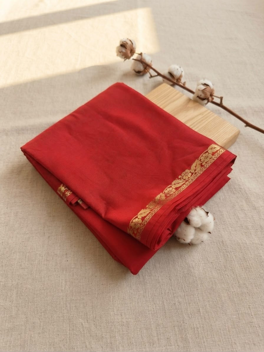 Adorable Function Wear Pure Silk Rich Pallu Fancy Saree With Blouse Piece