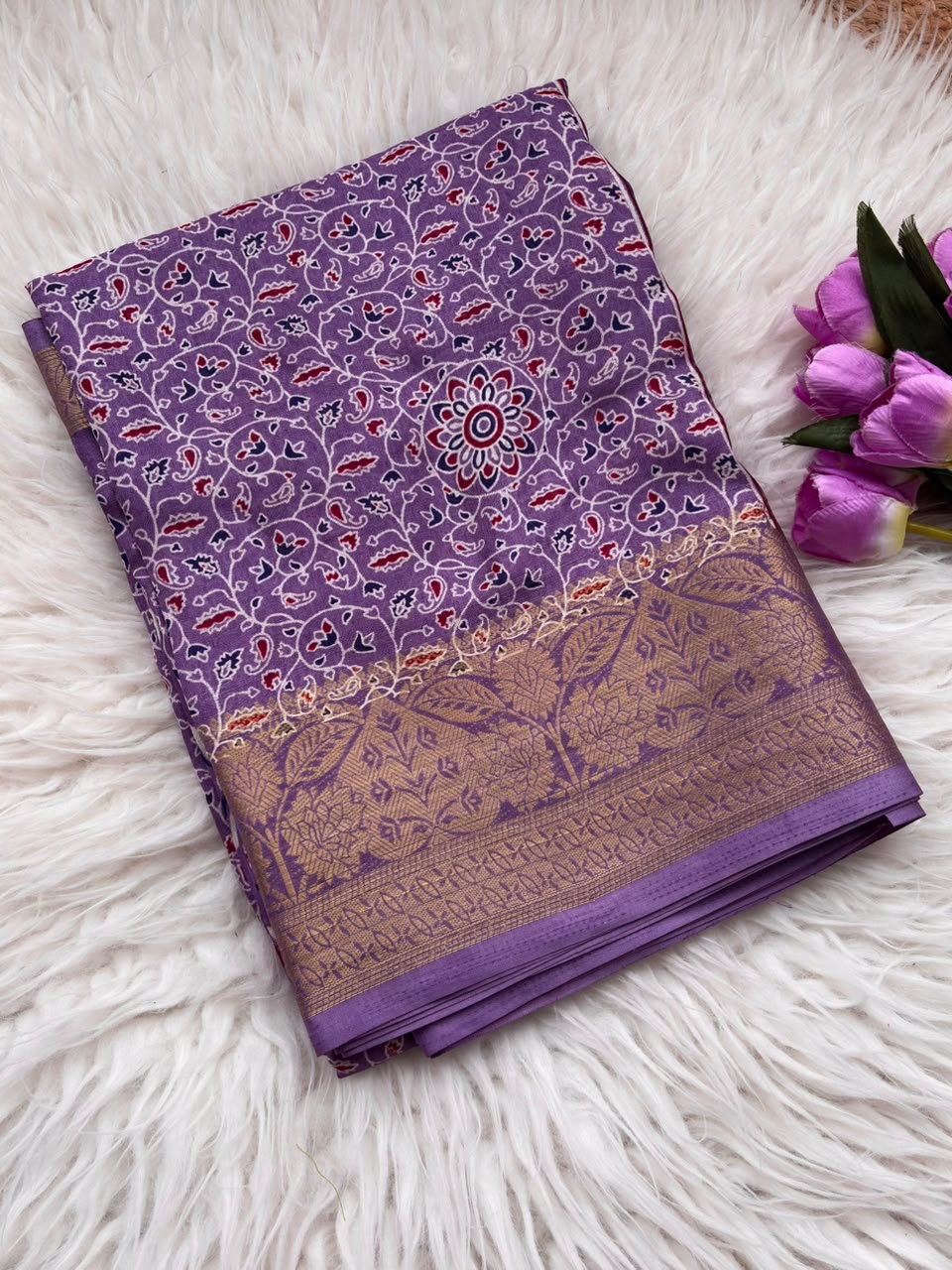 Splendorous Function Wear Silk Jacquard Weaving Border n Rich Pallu Fancy Saree With Blouse Piece