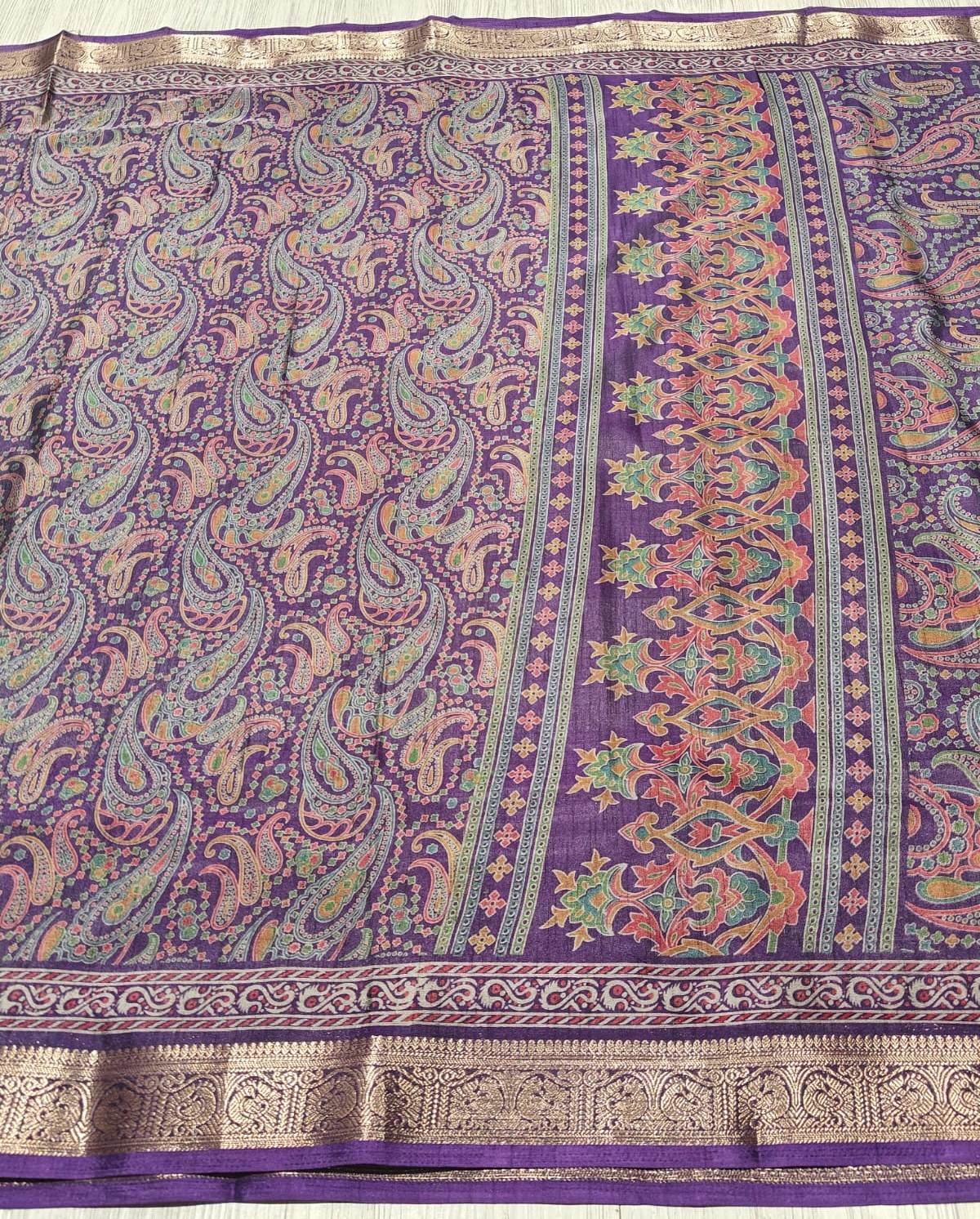 New Function Wear Silk Zari Work Fancy Saree With Blouse Piece