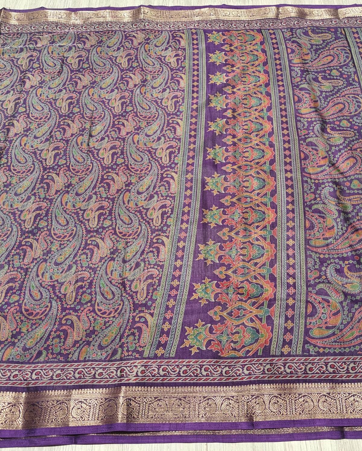 New Function Wear Silk Zari Work Fancy Saree With Blouse Piece