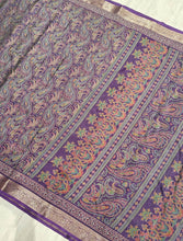 Load image into Gallery viewer, New Function Wear Silk Zari Work Fancy Saree With Blouse Piece
