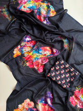 Load image into Gallery viewer, Adorning Party Wear Pure Chinon Handwork Fancy Saree With Blouse Piece
