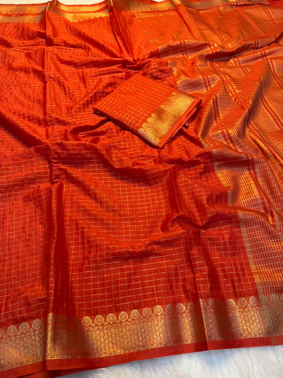 Desiring  Festive Wear Soft Tussar Silk Jacquard Weaving Work Rich Pallu Fancy Saree With Blouse Piece