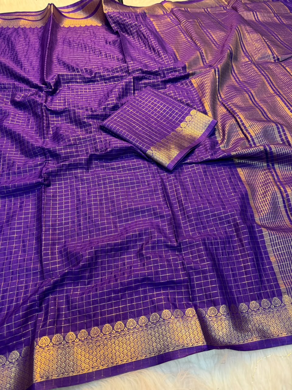 Desiring  Festive Wear Soft Tussar Silk Jacquard Weaving Work Rich Pallu Fancy Saree With Blouse Piece
