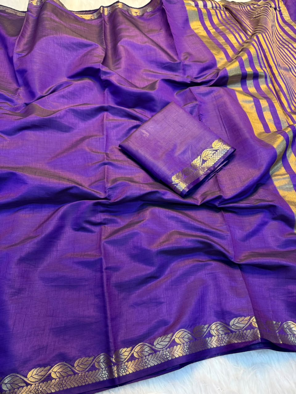 Marvellous Party Wear Soft Tussar Silk Jacquard Weaving Work Rich Pallu Fancy Saree With Blouse Piece