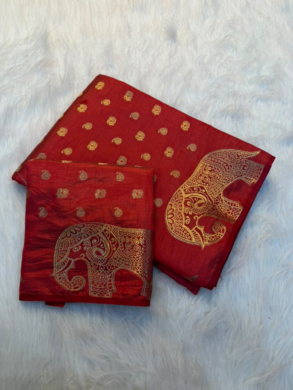 Incredible Festive Wear Soft Tussar Silk Jacquard Weaving Work Rich Pallu Fancy Saree With Blouse Piece