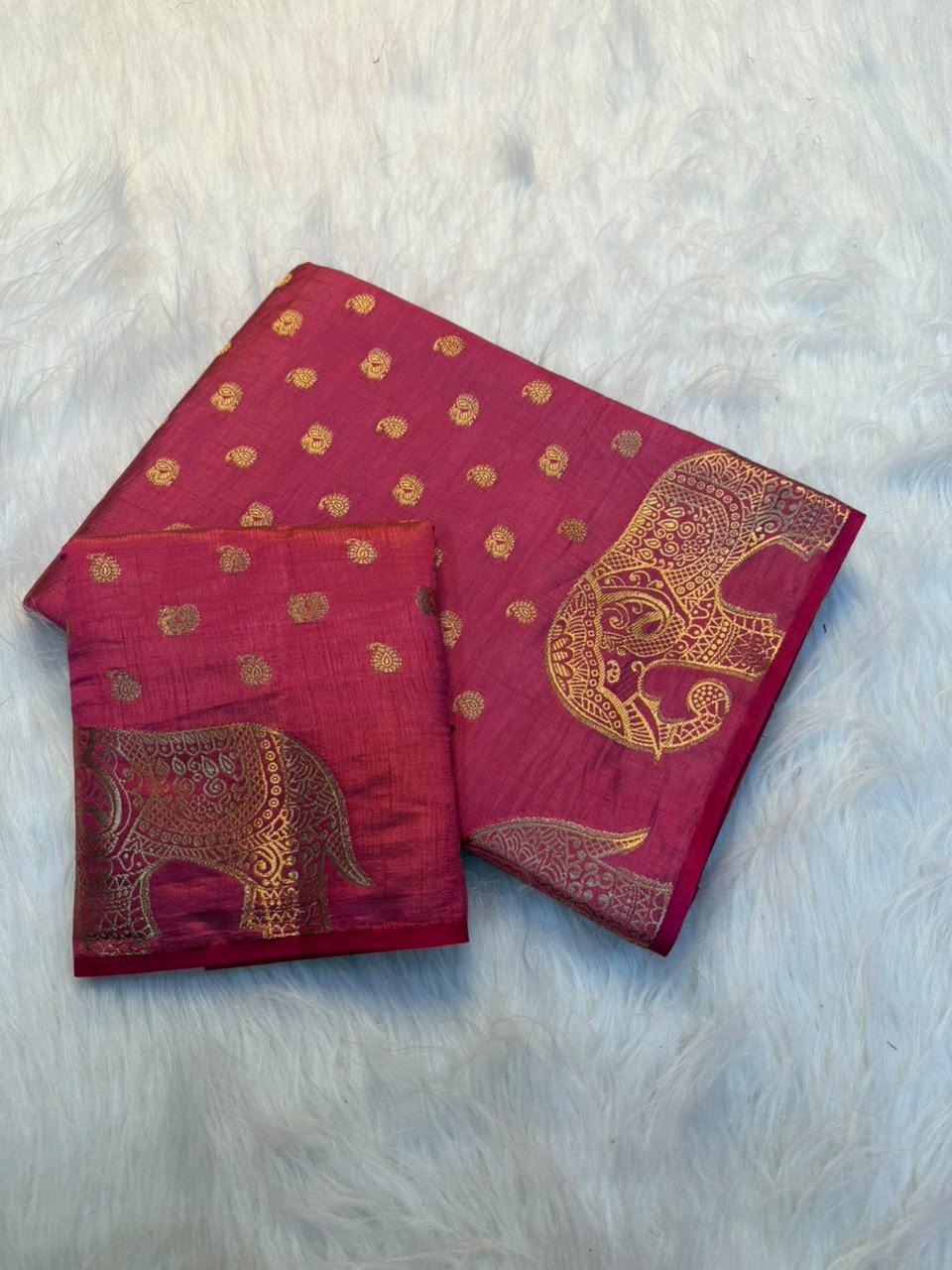 Incredible Festive Wear Soft Tussar Silk Jacquard Weaving Work Rich Pallu Fancy Saree With Blouse Piece