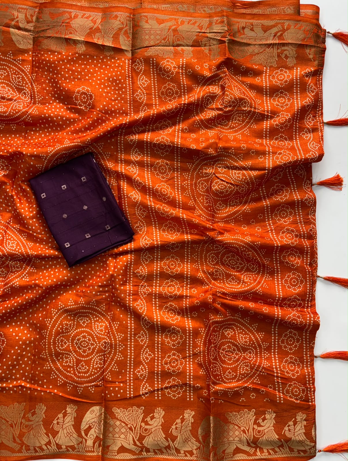 Dazzling Function Wear Soft Silk Jacquard Border n Rich Pallu Fancy Saree With Contrast Blouse Piece