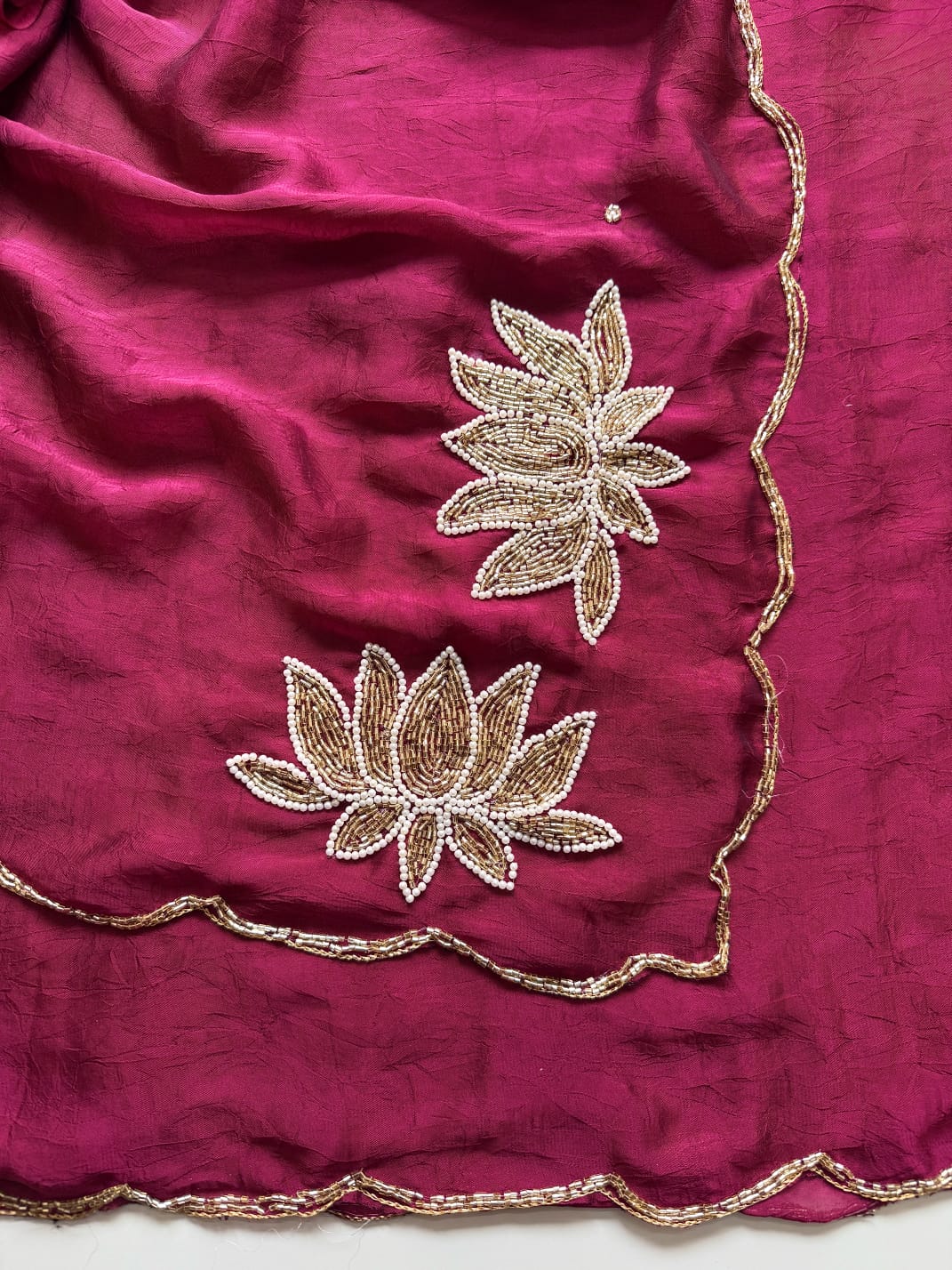 Glamorous Party Wear Soft Rangoli Silk Handwork n Butti Design Saree With Blouse Piece