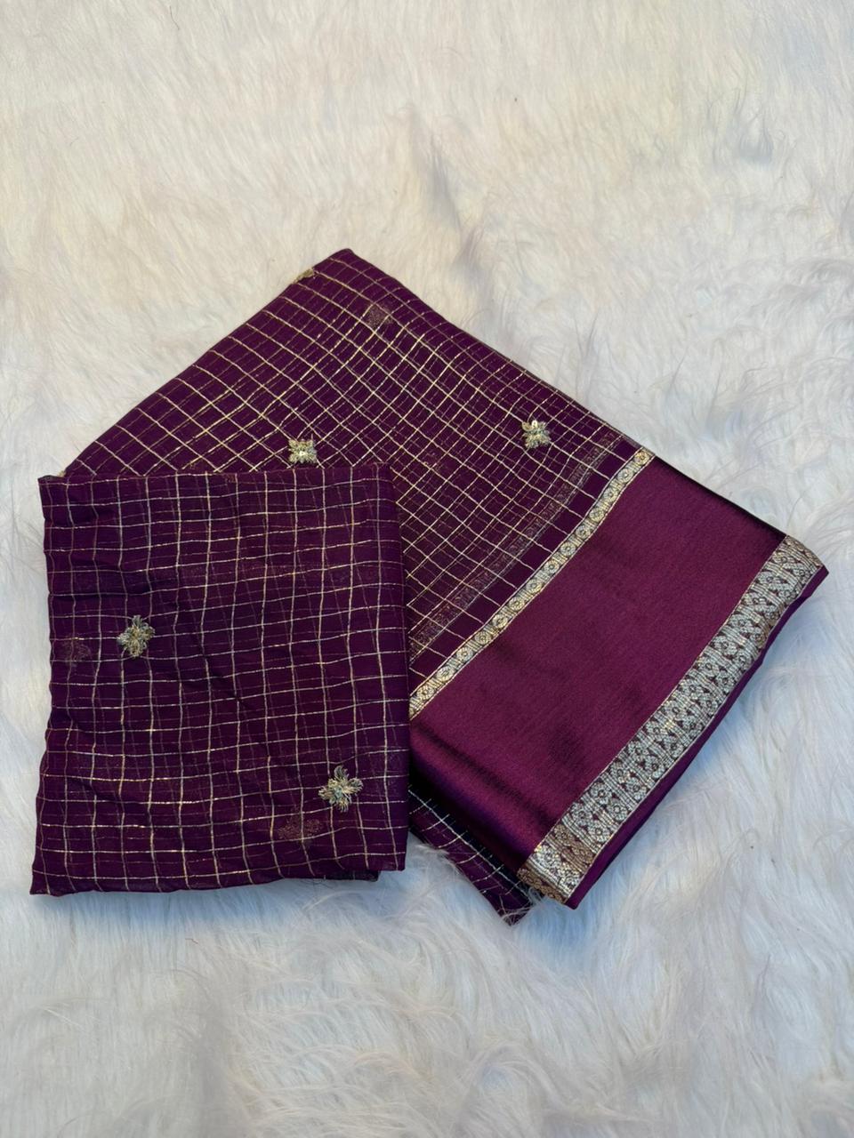 Contemporary Function Wear Viscose Georgette Sequence Work Fancy Saree With Blouse Piece