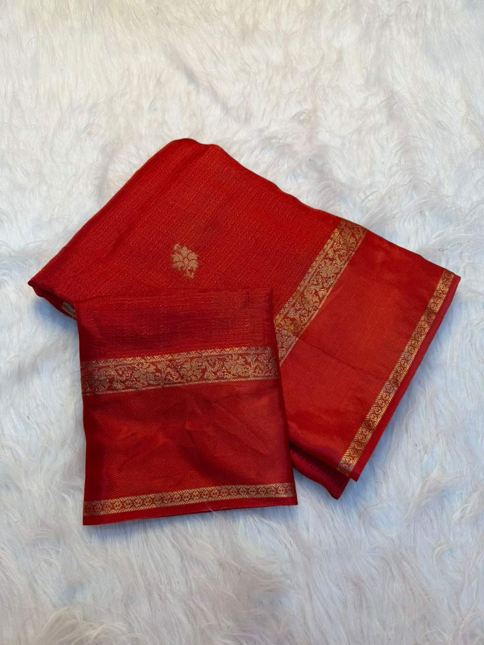 Mellifluous Function Wear Soft Viscose Silk Jacquard Design n Satin Border Fancy Saree With Blouse Piece