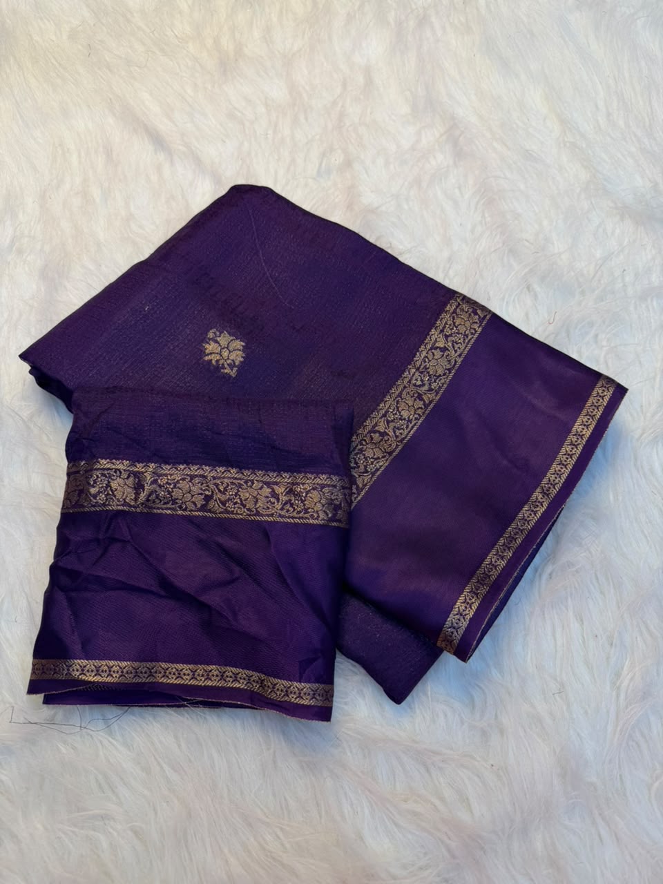 Mellifluous Function Wear Soft Viscose Silk Jacquard Design n Satin Border Fancy Saree With Blouse Piece
