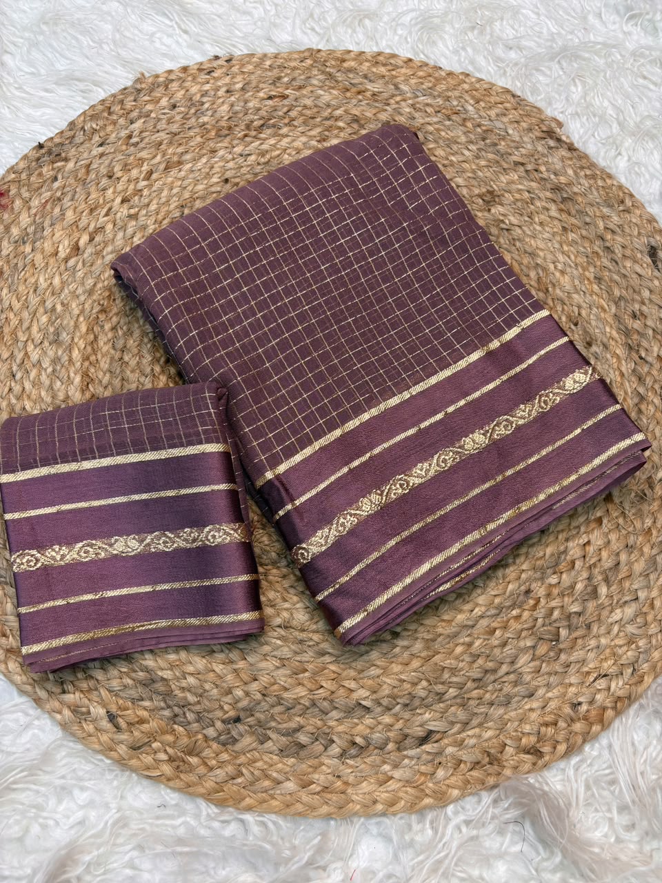 Admirable Festive Wear Viscose Georgette Jacquard Zari Work Fancy Saree With Blouse Piece