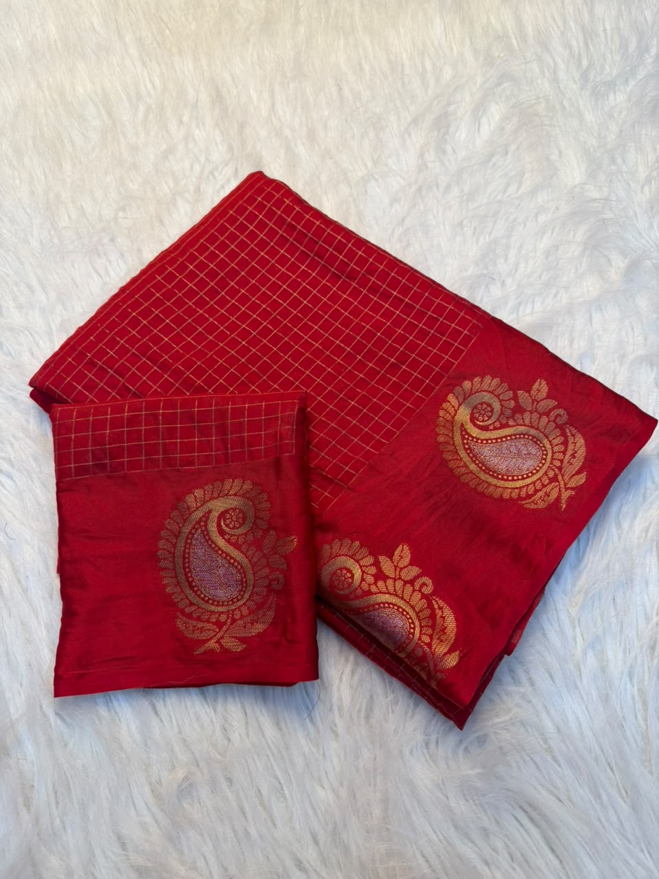 Marvellous Festive Wear Crape Silk Jacquard Border Rich Pallu Fancy Saree With Blouse Piece