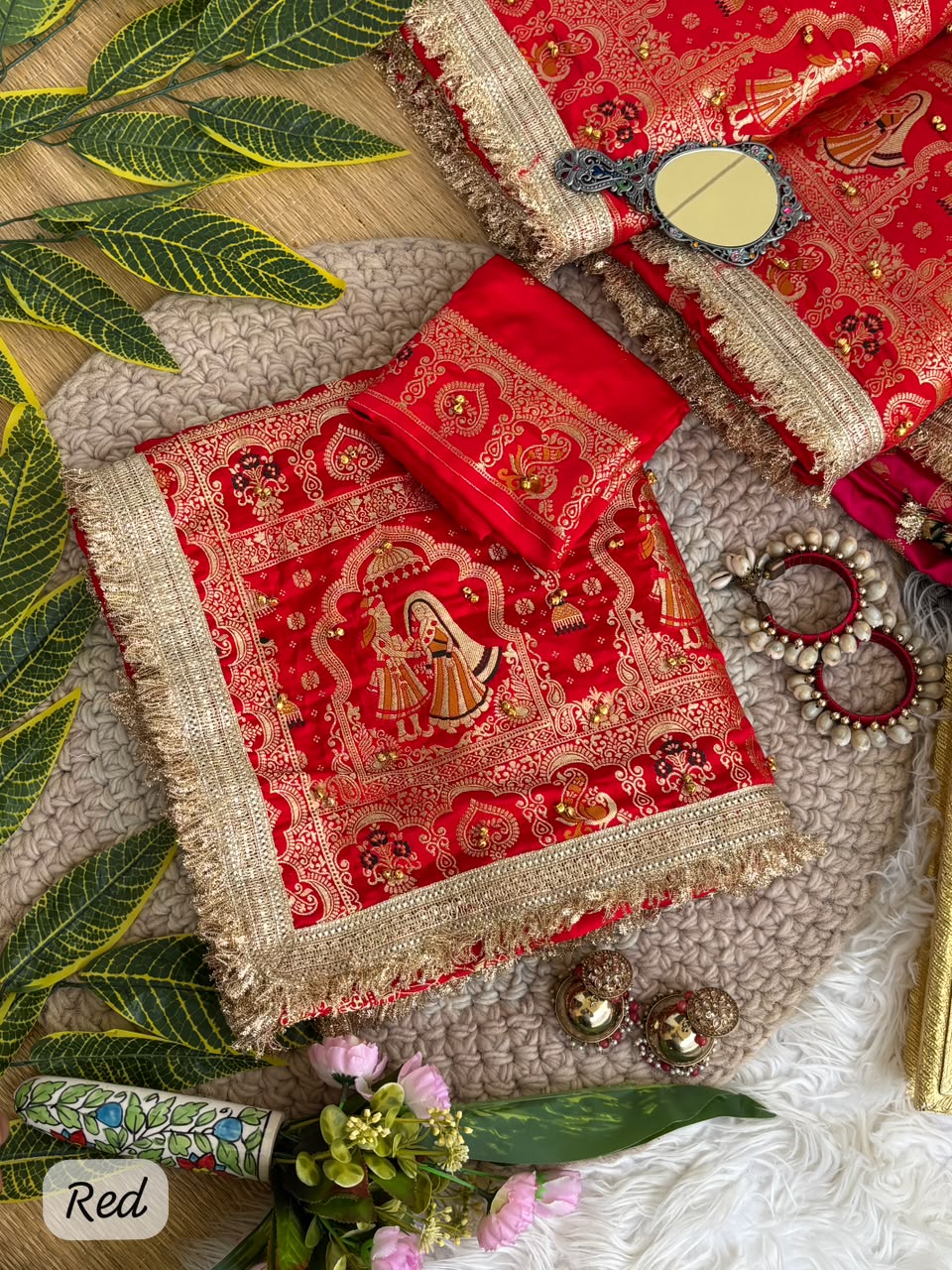 Regal Wedding Wear Banarasi Silk Heavy Border Fancy Saree With Elegant Blouse Piece