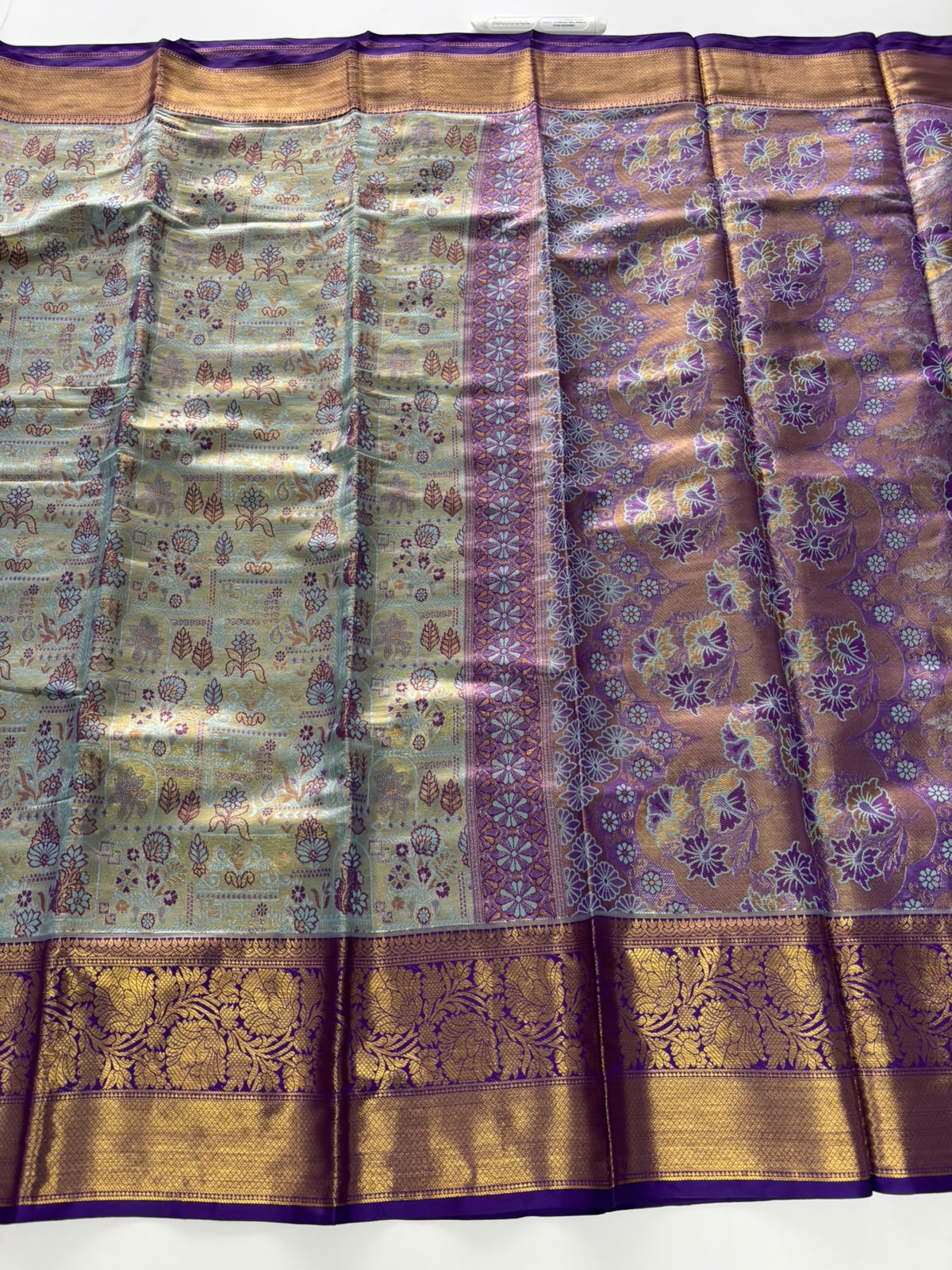 New Function Wear Kanjivaram Silk Jacquard Border Saree With Blouse Piece