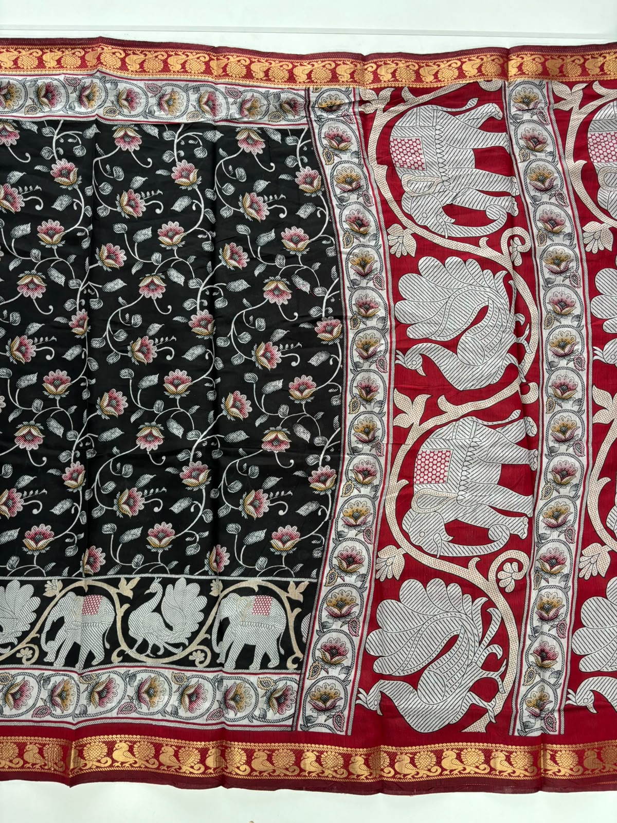 New Function Wear Silk Jacquard Border Rich Pallu Fancy Saree