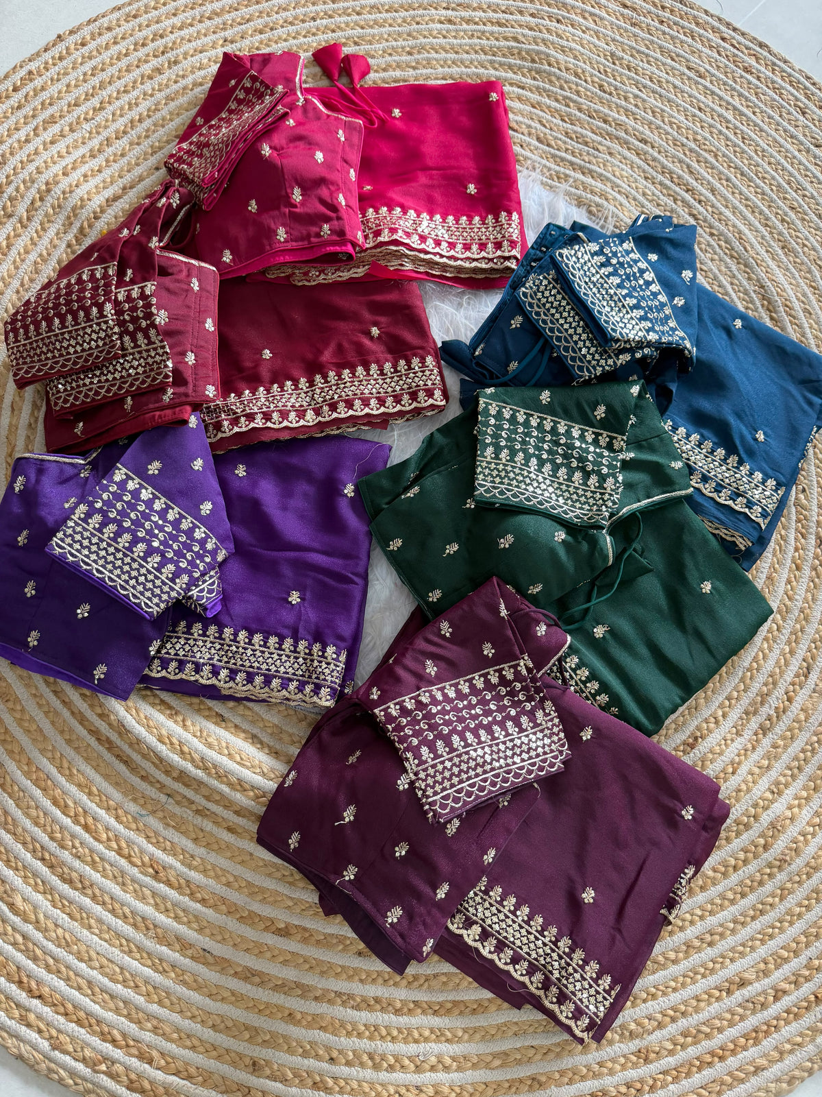 Glamorous Wedding Wear Soft Georgette Embroidery Sequence n Thread Work Designer Saree With Stitched Blouse