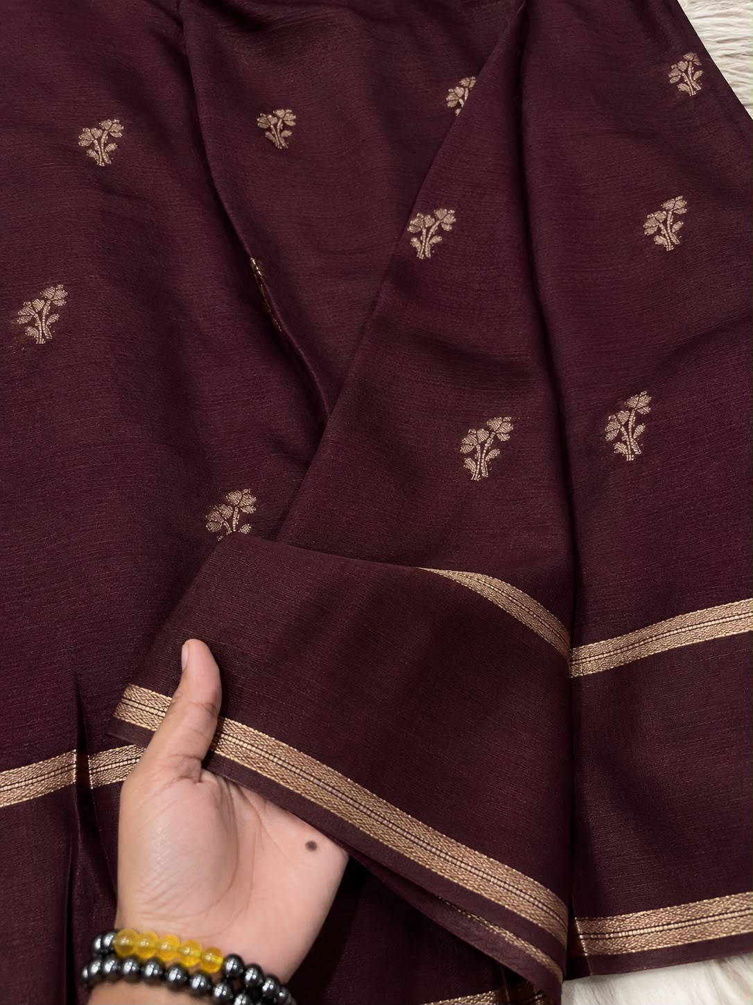 Mellifluous Function Wear Soft Viscose Silk Jacquard Design n Satin Border Fancy Saree With Matching Blouse Piece