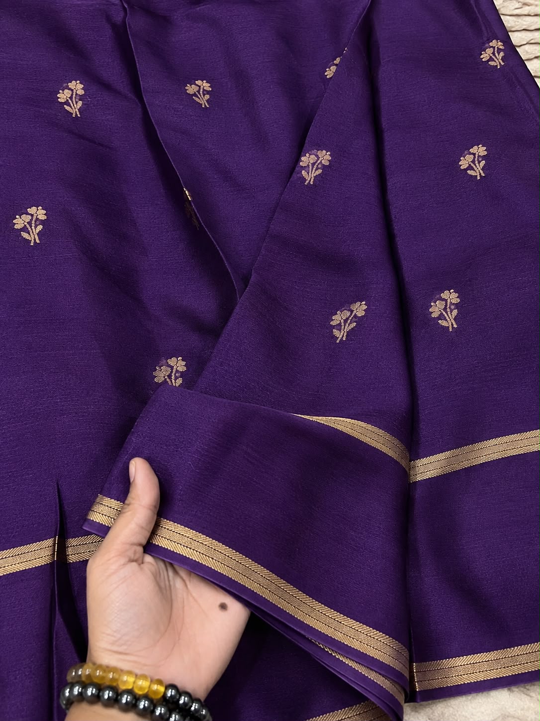 Mellifluous Function Wear Soft Viscose Silk Jacquard Design n Satin Border Fancy Saree With Matching Blouse Piece