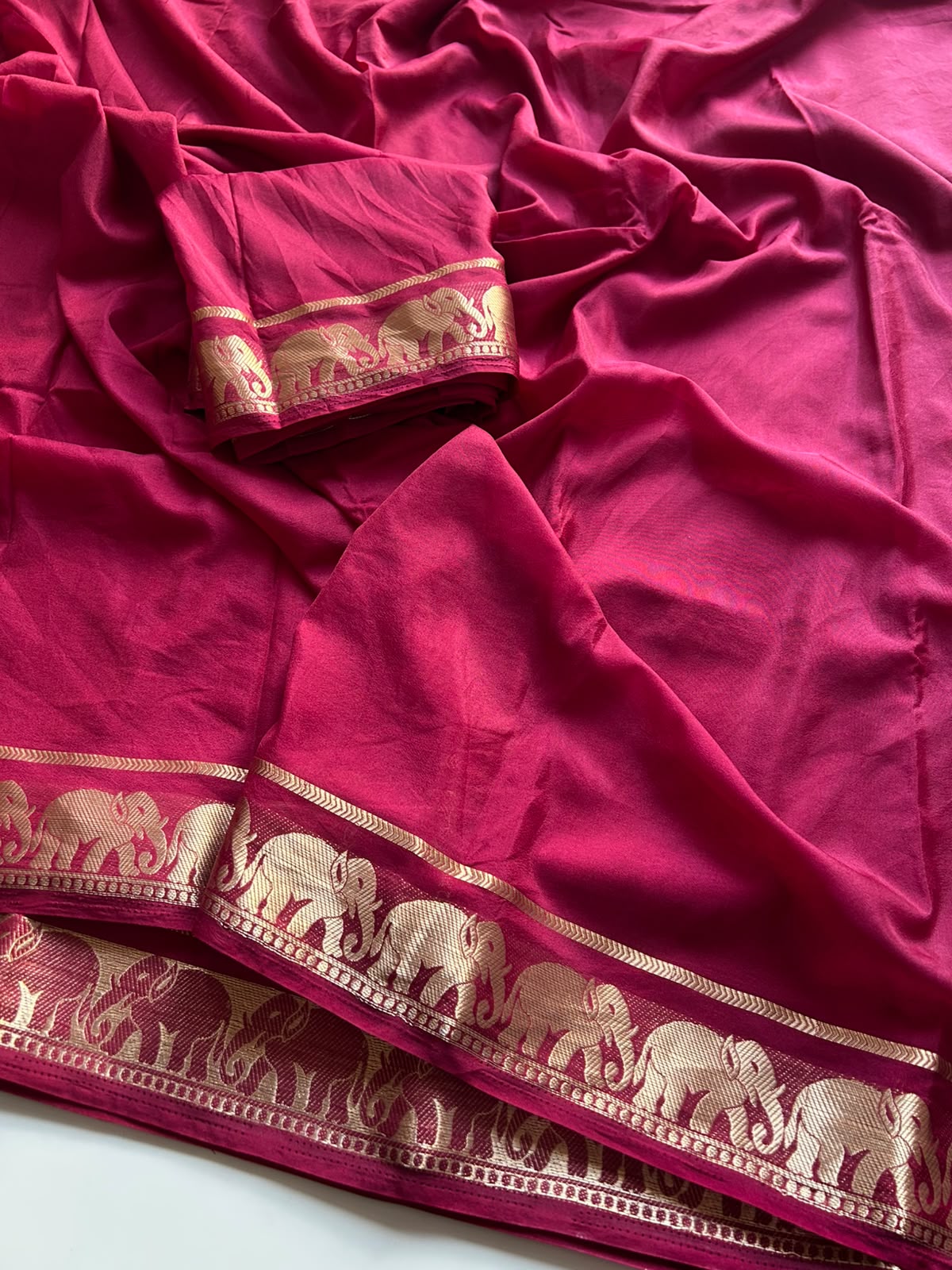 Mellifluous Function Wear Silk Jacquard Zari Weaving Work Fancy Saree With Blouse Piece