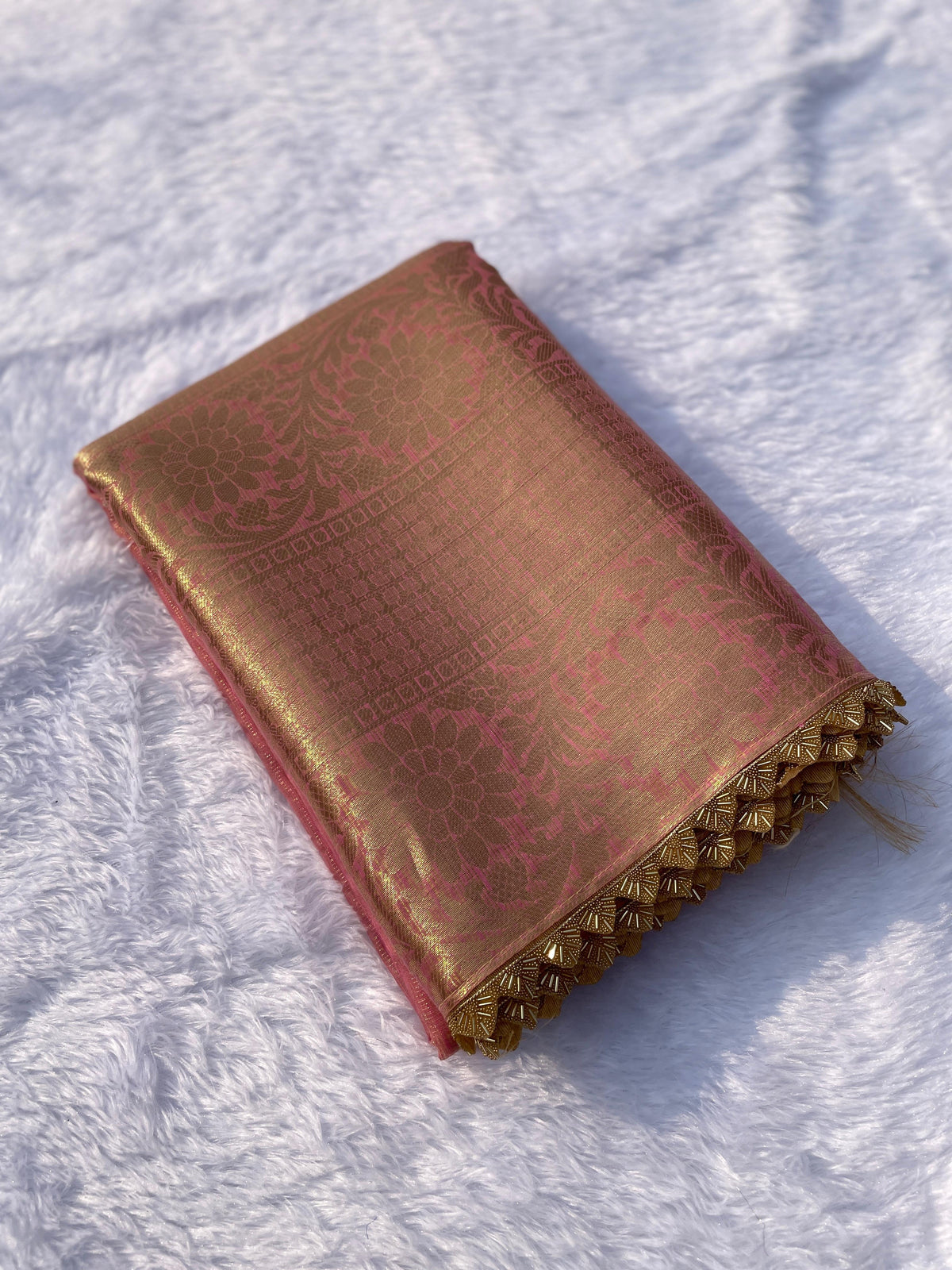 New Wedding Wear Banarasi Kota Tissue Silk Zari Weaving Saree With Blouse