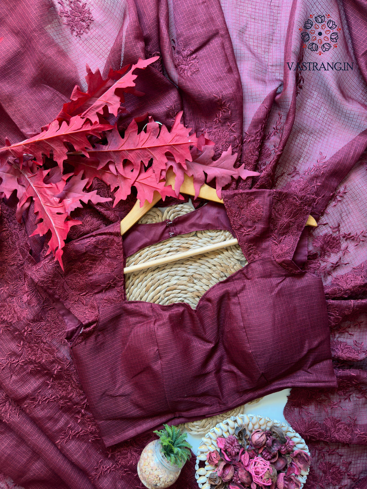 New Partywear Soft Kota Doriya Embrodiered Thread n Cut Work Fancy Designer Saree With Blouse