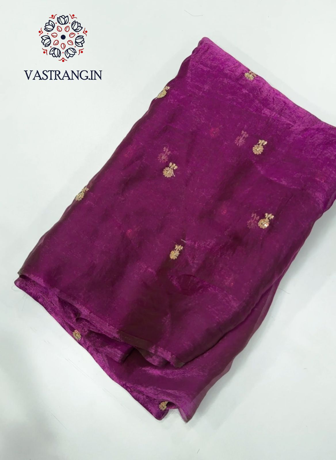 New Partywear Space Silk Fabric Sequence Emboridery Work Fancy Designer Saree With Blouse