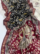 Load image into Gallery viewer, New Pure Mangalkari Viscouse Silk Print n Weaving Work Fancy Designer Festive Wear Saree for Women
