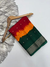 Load image into Gallery viewer, New Festive Wear Multi Color Dola Silk Jacquard Zari n Print Work Fancy Designer Saree With Blouse
