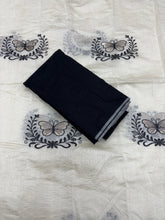 Load image into Gallery viewer, Divine Function Wear Soft Chanderi Cotton Silk Butterfly Design Embroidery n Tussels Work Fancy Saree
