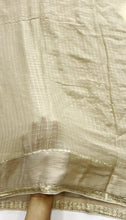 Load image into Gallery viewer, Elegant Function Wear Viscose Silk Handwork Blouse Designer Saree For Wedding
