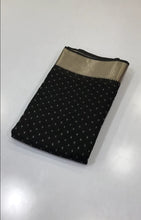 Load image into Gallery viewer, New Wedding wear Black Color Georgette Gold Zari Weaving With Rich Weaving Pallu Fancy Designer Saree
