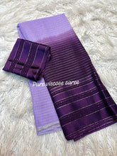 Load image into Gallery viewer, Adorning Function Wear Pure Viscose Georgette Linning Weaving Satin Patta Border Fancy Designer Saree
