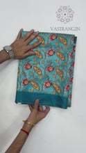 Load and play video in Gallery viewer, New Festive Wear Dola Silk Print Work Fancy Designer Saree With Blouse Piece
