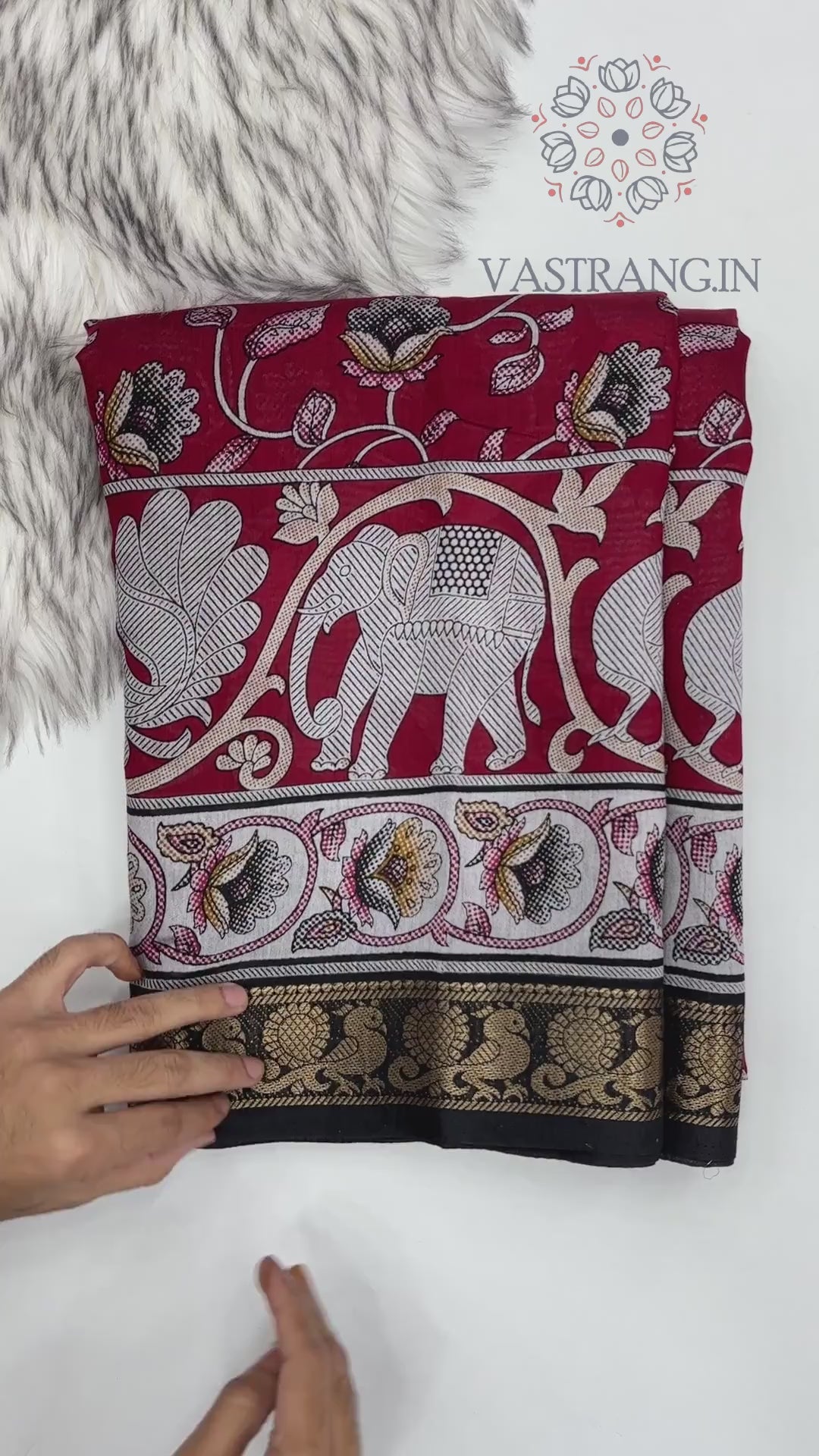 Incomparable Party Wear Pure Mangalkari Viscose Silk Print With Jacquard Work Rich Pallu Fancy Designer Saree For Occasion