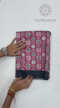 Load and play video in Gallery viewer, New Festive Wear Dola Silk Print Work Fancy Designer Saree With Blouse Piece
