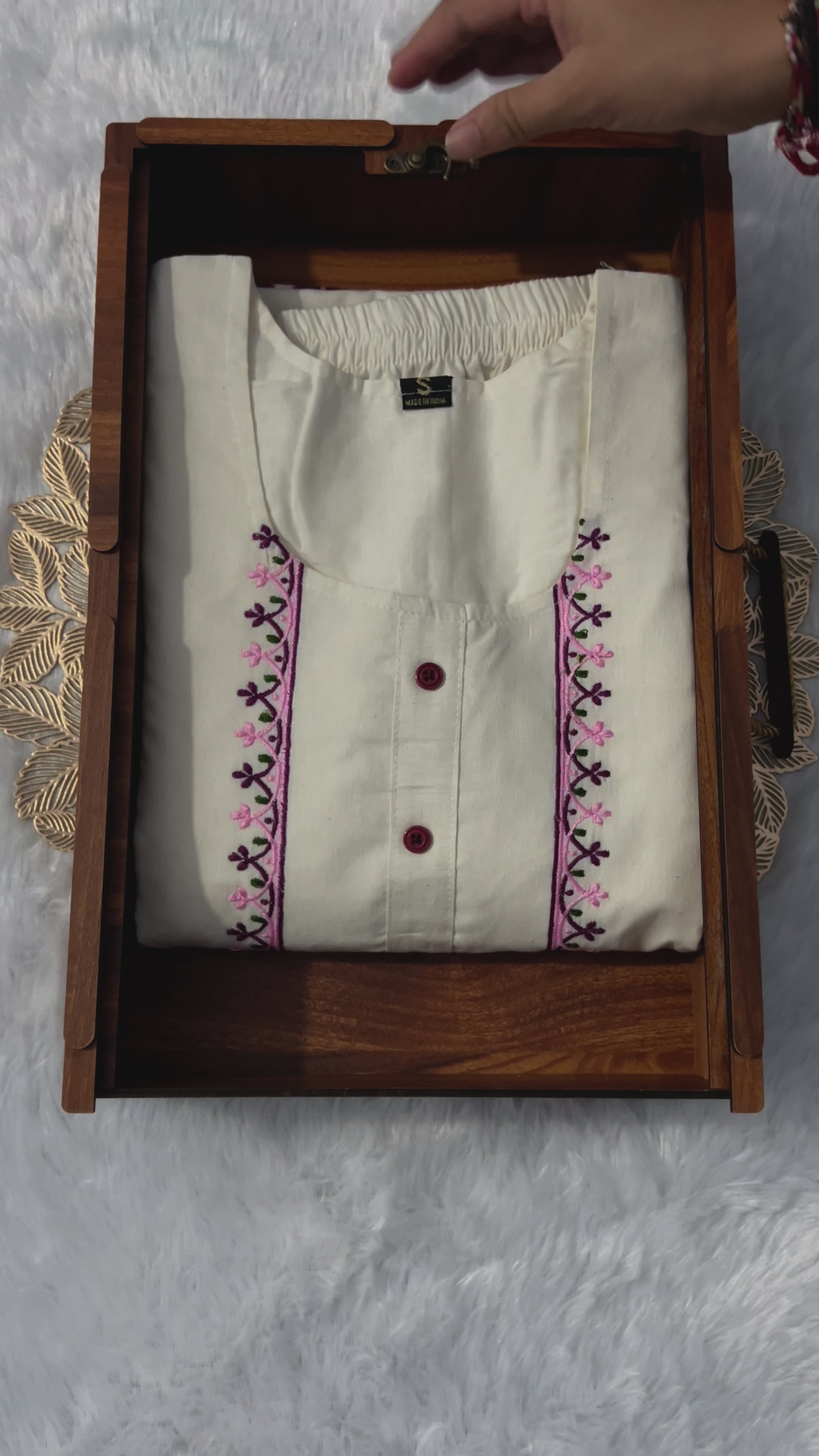 New Wedding Wear Off White Color Embroidery Work Designer Straight Kurta With Trouser n Dupatta Set