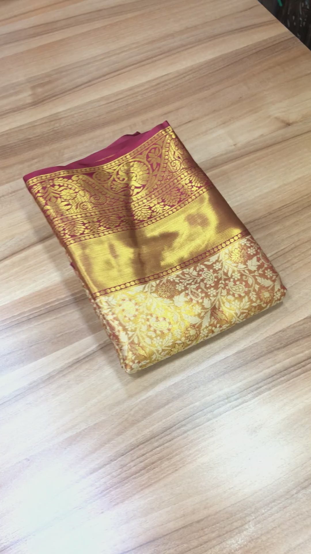 New Wedding Wear Maroon Color Kanjiviram Silk Pure Zari Weaving with Beautiful Meena Weaving Saree With Blouse