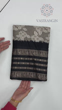Load and play video in Gallery viewer, Magnificat Party Wear Pure Dola Silk Jacquard Weaving Border Rich Pallu Fancy Designer Saree For Women
